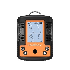 逸云天便攜式四合一氣體檢測儀全功能賦能，守護現場作業安全！